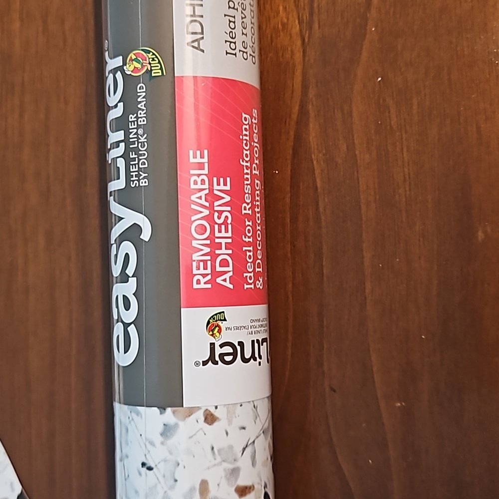 Duck brand easyliner shelf liner removable adhesive peel & stick